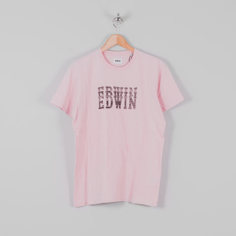 Edwin No Noise Tee Pink