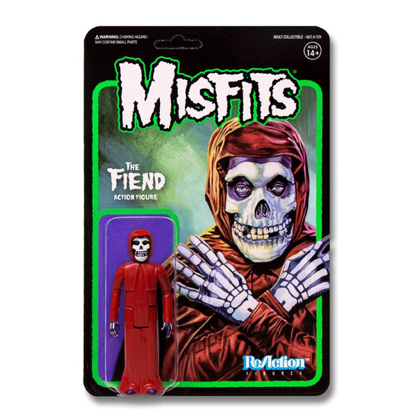 The MISFITS "HORROR BUSINESS" Yellow Fiend Super7 ReAction Figure Mint on Card 