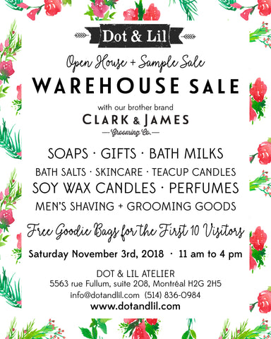 Dot & Lil warehouse sale