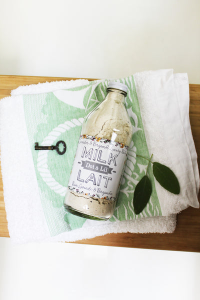 new lavender bergamot handmade bath milk dot lil montreal