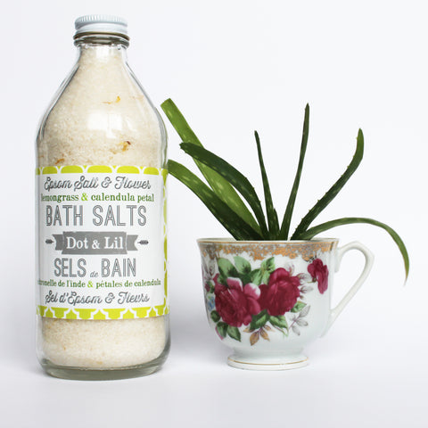 lemongrass bath salt
