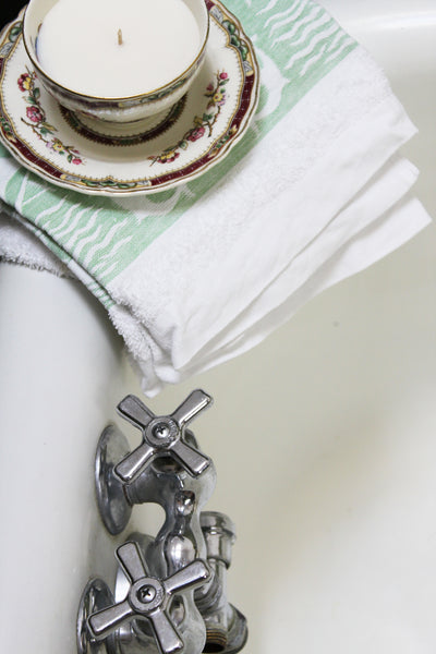 new vintage teacup candle dot lil handmade bath gift home montreal