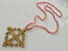 NEW YORK CROSS HIDDEN PARADISE NECKLACE