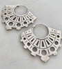 SACRED TRIBE EARRINGS SILVER