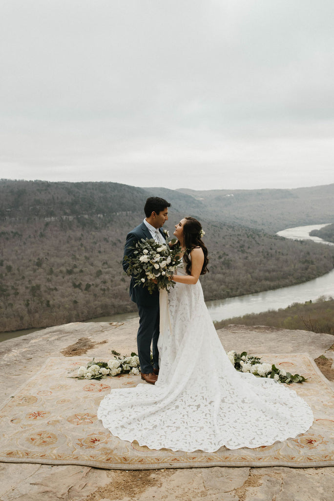 Tennessee elopement wedding dresses