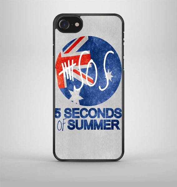 5 Seconds Of Summer Britain Flag iPhone 7 Case Avallen
