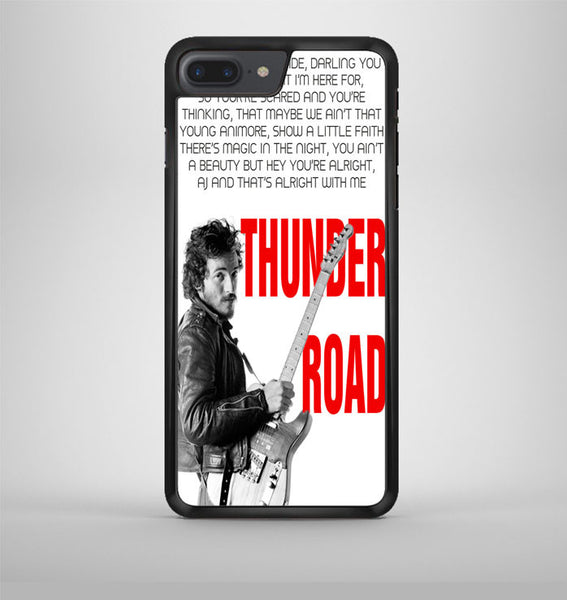 Bruce Springsteen Born To Run Quote iPhone 7 Plus Case Avallen