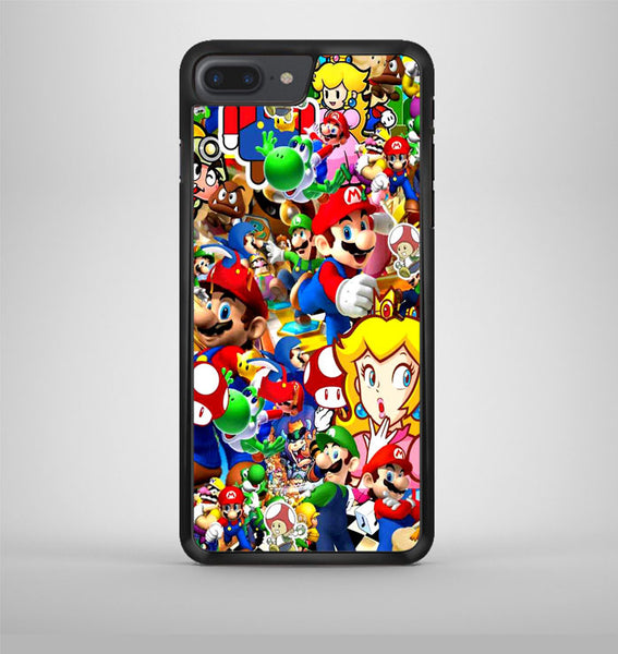 Stickerbomb Graffiti Art Mario Cart iPhone 7 Plus Case Avallen