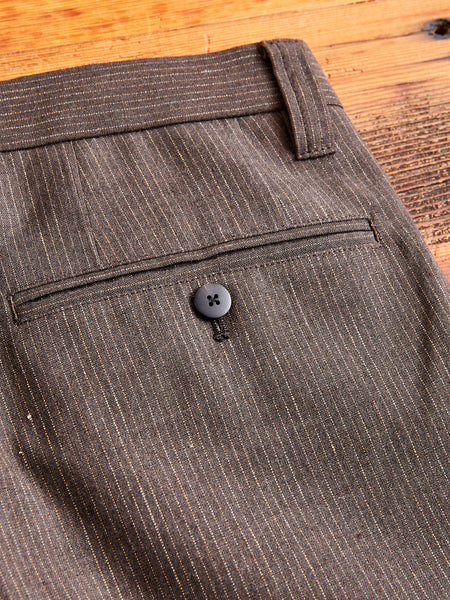 McCloud Slacks Santome in Charcoal