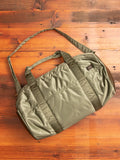 "Tanker" 2-Way Boston Bag (M) in Sage Green