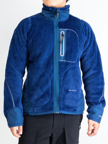 High Loft Fleece Jacket in Blue