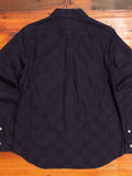 "Jumper Shirt" in Navy Checkered