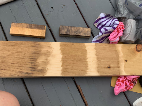 Ikea Lack farmhouse coffee table hack