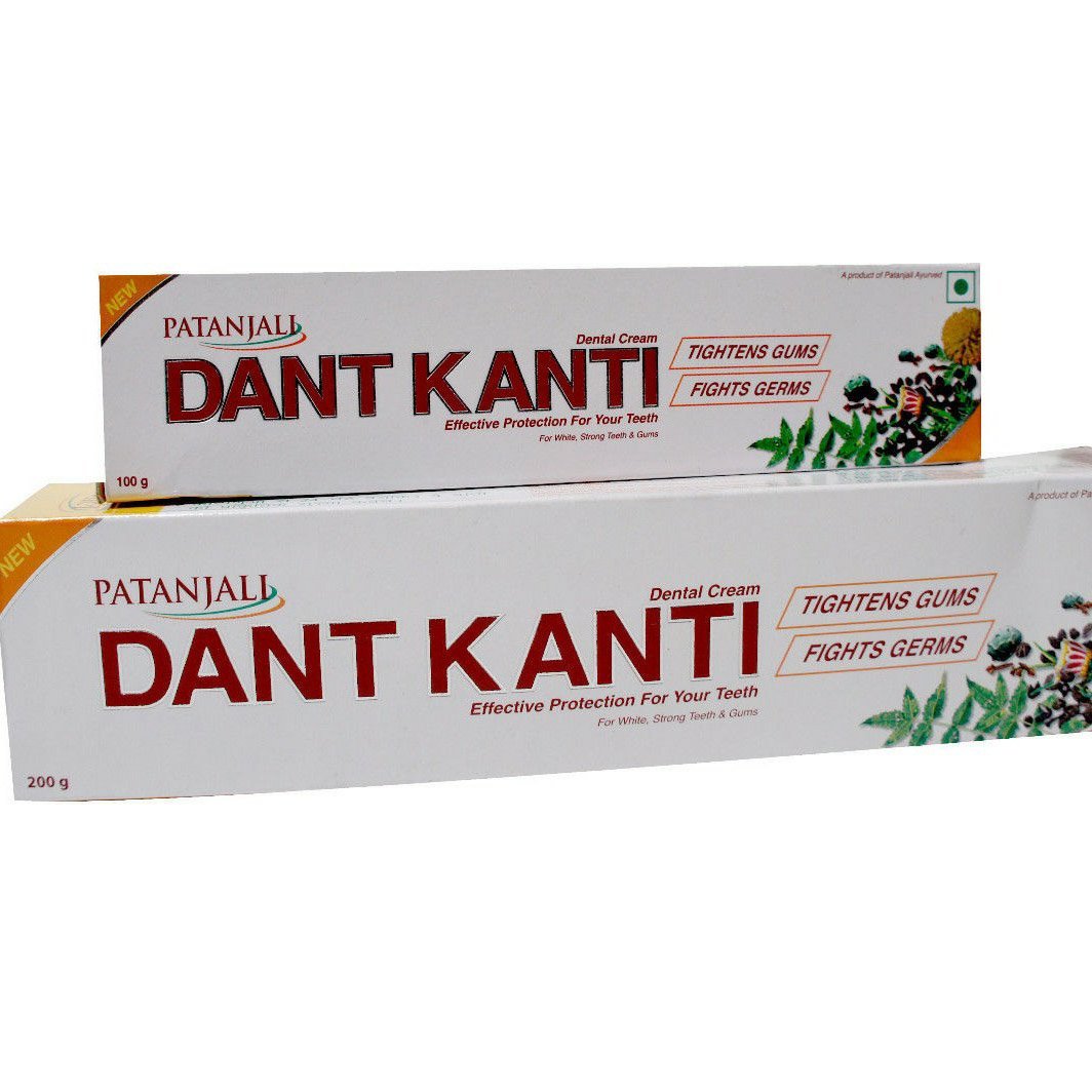 patanjali dant kanti natural toothpaste 50g