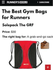 Runners World features Solepack