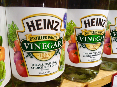 use high quality white vinegar for whiskey still cleaning