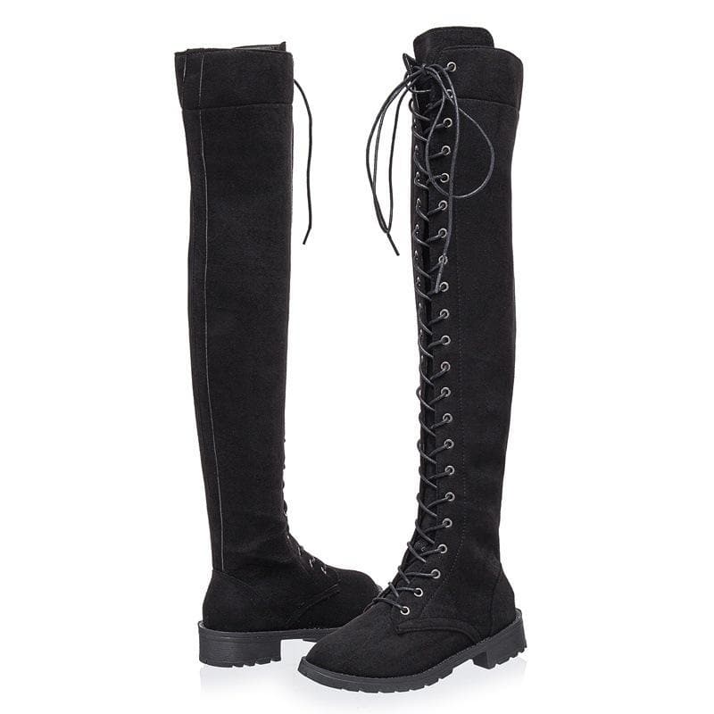 gladiator over the knee boots