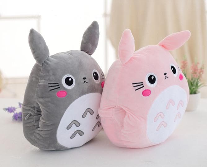 pink totoro plush