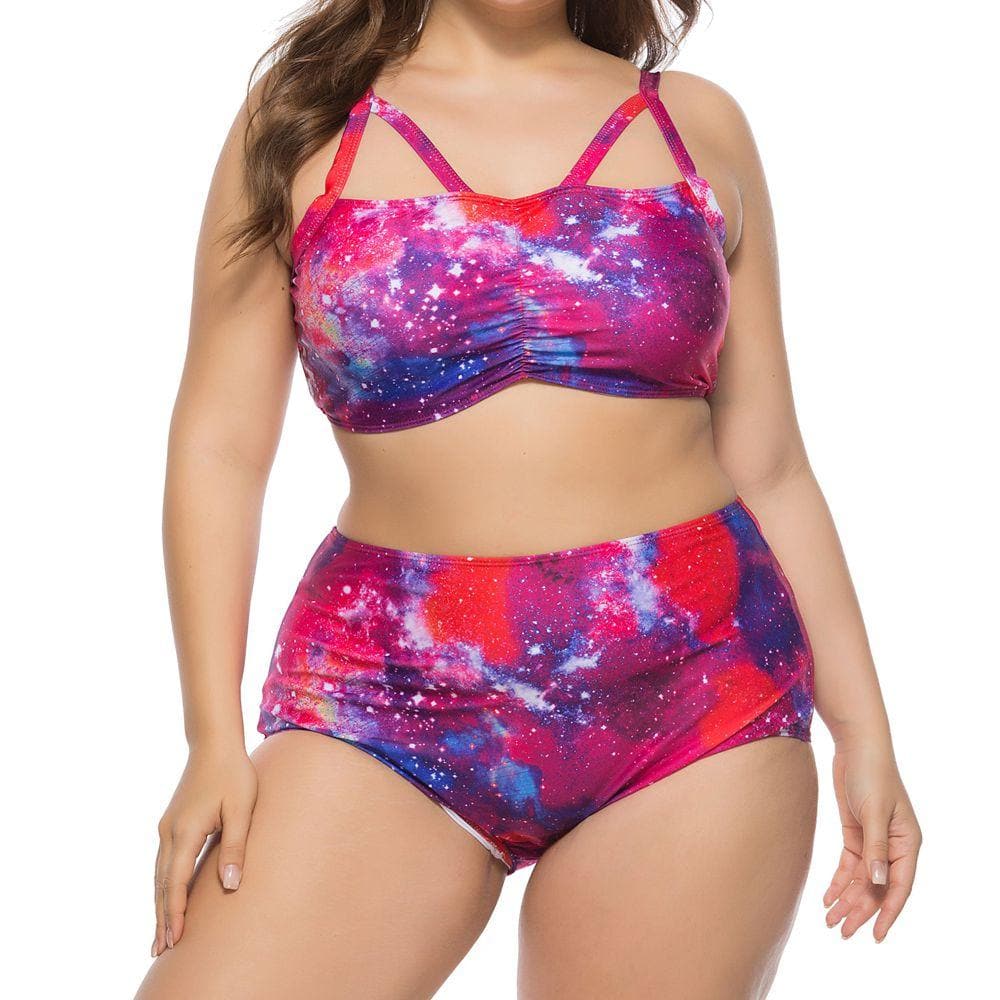 galaxy swimsuit plus size