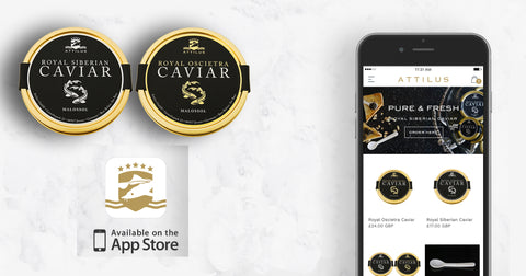 Attilus Caviar App | Buy caviar online UK | Caviar Price
