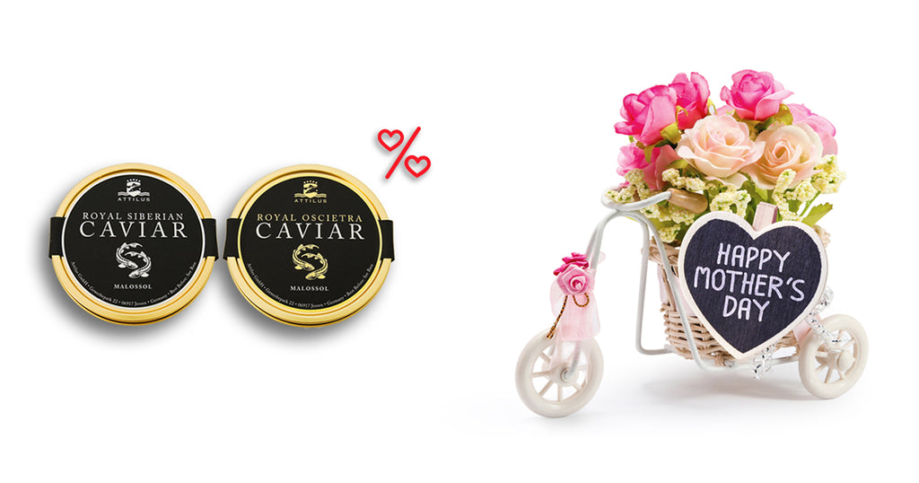 Mother's Day offer buy Attilus caviar online price