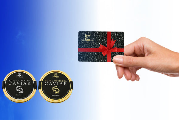 Attilus Caviar Gift card | Gift Ideas | Buy Caviar online UK | London