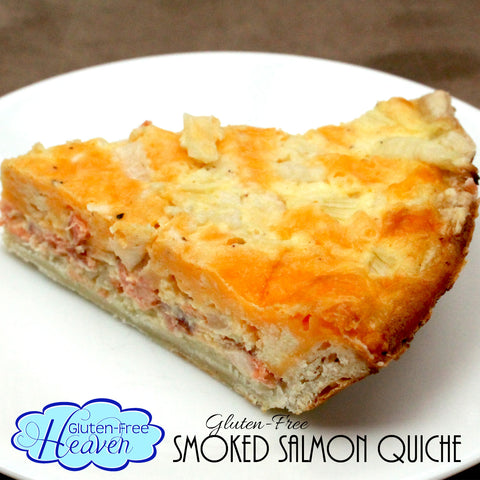 Gluten-Free Smoked Salmon Quiche:Gluten-Free Heaven