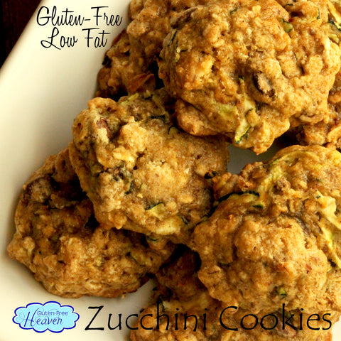 Gluten-Free Low Fat Zucchini Cookies: Gluten-Free Heaven