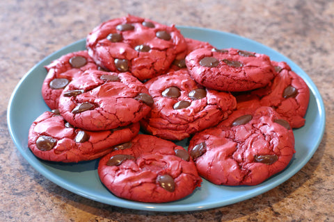 gluten free red velvet cookies