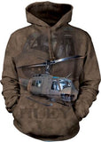 huey helicopter hoodie