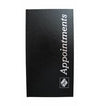 Agenda Appointment Book 3 Assistant Black - Hairdressing Supplies