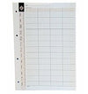Agenda Appointment Sheet Loose Leaf Refill 4 Assistant - Hairdressing Supplies
