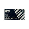 DMI - Nitrile Gloves Powder Free - Large - Black x100 - Hairdressing Supplies