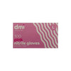 DMI - Nitrile Gloves Powder Free - Large - Pink x100 - Hairdressing Supplies