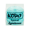 Kodo Luminous Green Spiral Hair Bobbles - Hairdressing Supplies