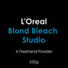 L'Oreal Professionnel Blond Studio Freehand Techniques 6 Lightening Powder 350g - Hairdressing Supplies