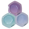 Prisma Bamboo Master Tint Bowl Set 3 pieces (Teal/Blue/Purple) - Hairdressing Supplies