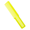 WAHL Flat Top Comb Fluorescent Yellow - Hairdressing Supplies