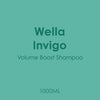 Wella Invigo Volume Boost Shampoo 1000ML - Hairdressing Supplies