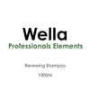 Wella Professionals Elements Renewing Shampoo 1000ml - Hairdressing Supplies