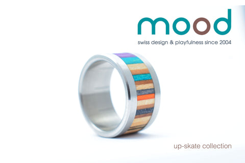 bague mood interchangeable, skate