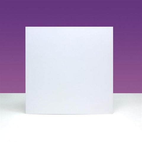 CARD BLANKS & ENVELOPES X 10 8" x 8" <br/> DOVE WHITE INK ME! <br/> (UK & EU ONLY)