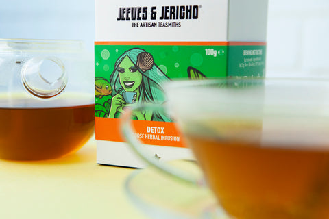 Jeeves and Jericho loose leaf detox tea