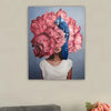 Floral Portrait Canvas