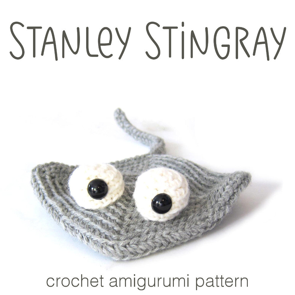stingray stuffed animal pattern