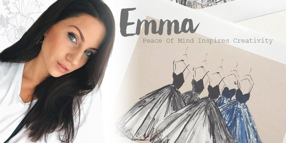 Emma Hansson is a Swedish fashion illustrator, interview at Beachcuties Boutique. 