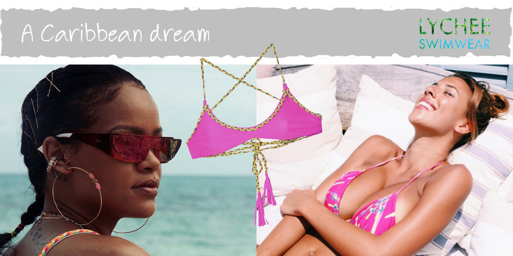 Beachcuties Boutique Lychee Swimwear Rihanna Bikinis Beachwear Caribbean