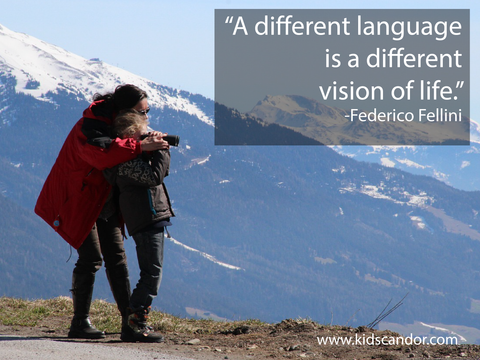 A different language is a different vision of life. —Federico Fellini