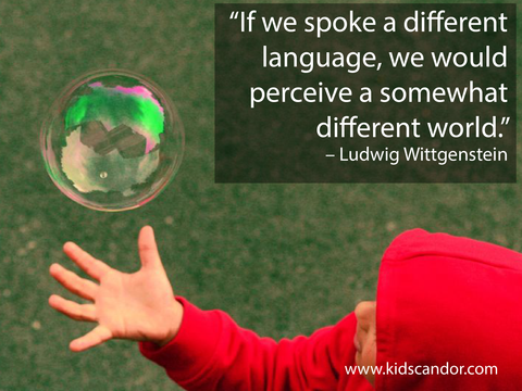 If we spoke a different language, we would perceive a somewhat different world. –	Ludwig Wittgenstein
