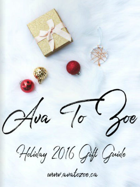 Ava to Zoe Holiday Gift Guide